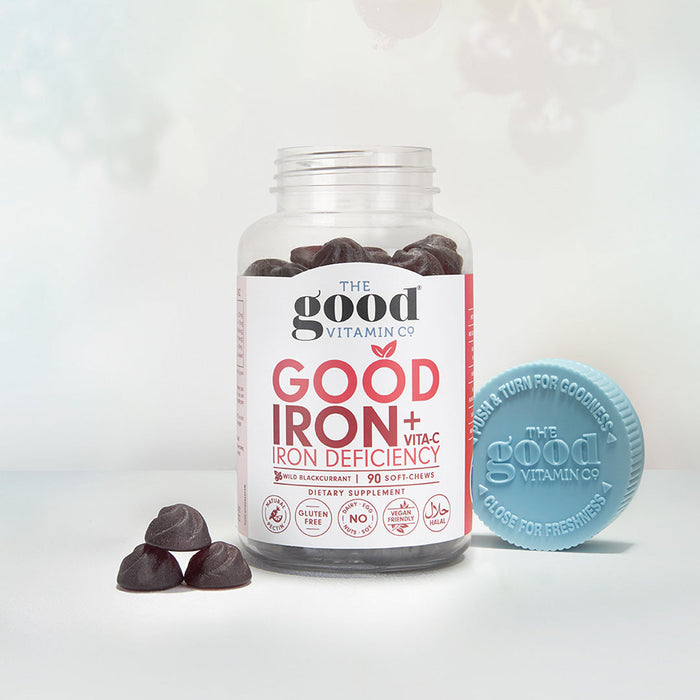 The Good Vitamin Co Good Iron + Vita-C 90 Soft-Chews