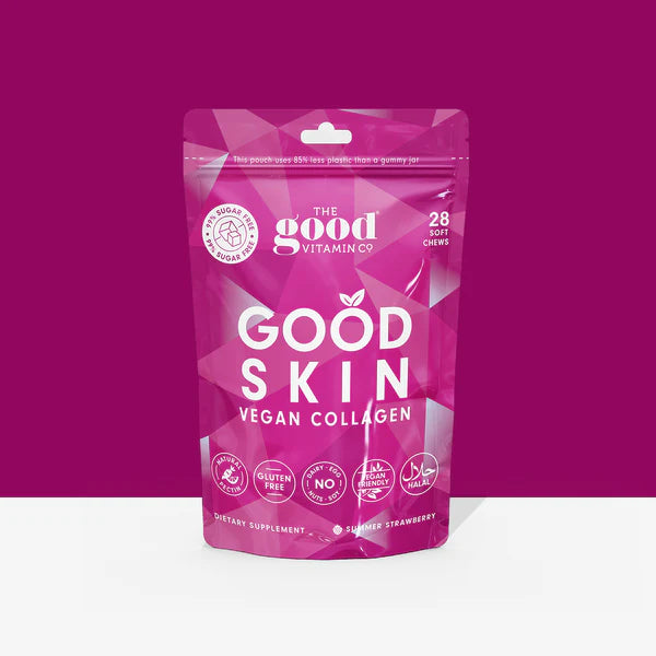 The Good Vitamin Co Good Skin Vegan Collagen Pouch 28 Soft-Chews