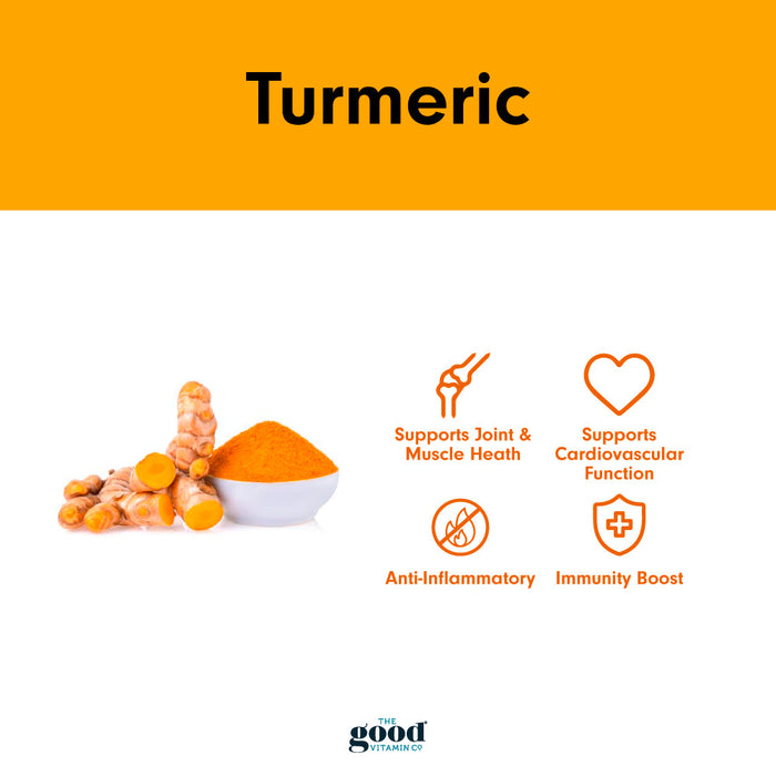 The Good Vitamin Co Good Turmeric 60 Soft-Chews