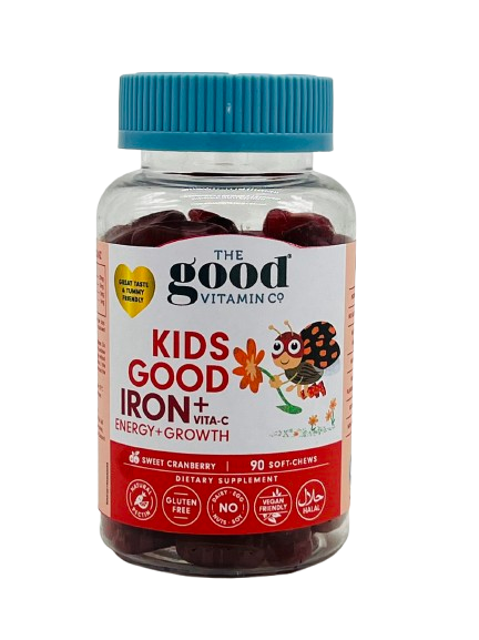 The Good Vitamin Co Kids Good Iron + Vita-C 90 Soft-Chews