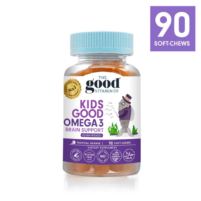 The Good Vitamin Co Kids Good Omega 3 90 Soft-Chews