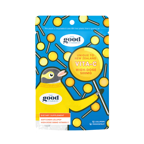 The Good Vitamin Co Kids Good Vita C Pops Soft-Chew Lollipops