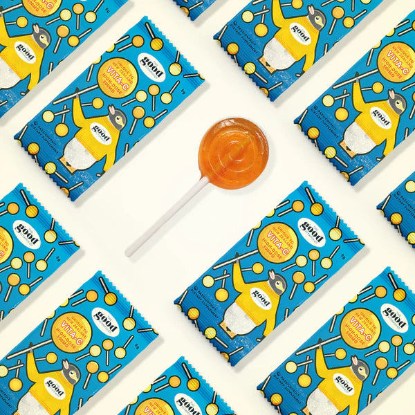 The Good Vitamin Co Kids Good Vita C Pops Soft-Chew Lollipops