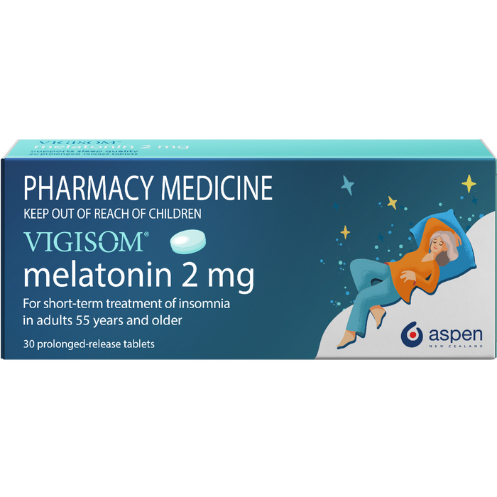 Vigisom Melatonin 2mg 30 Tablets OTC - image 2