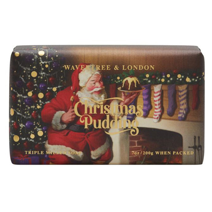 Wavertree & London Christmas Pudding Soap 200g