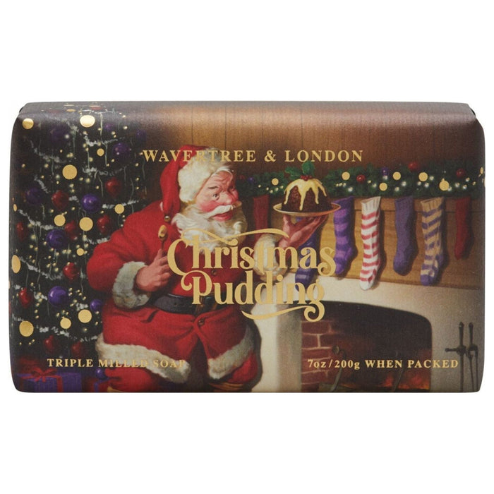 Wavertree & London Christmas Pudding Soap 200g