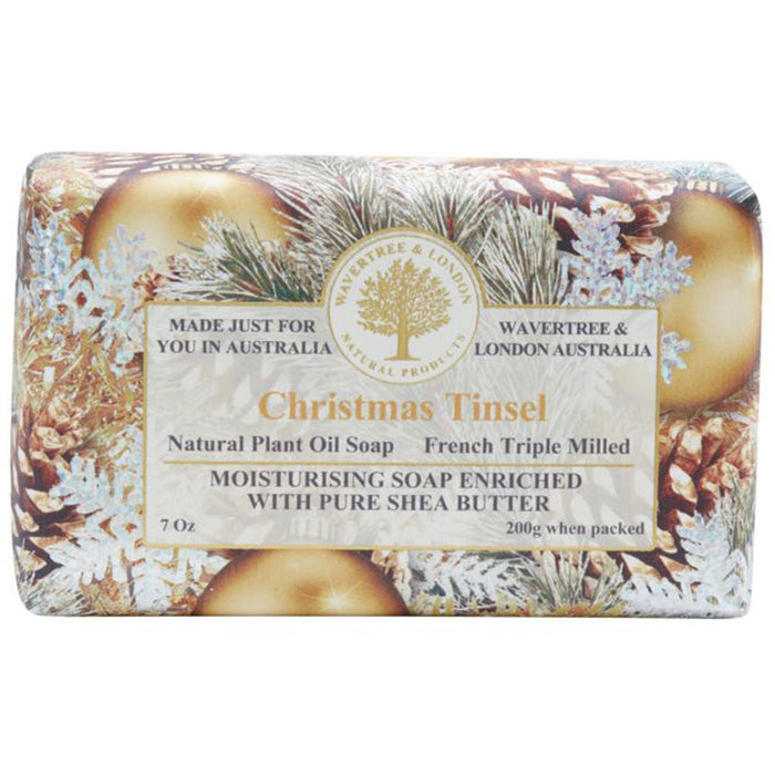 Wavertree & London Christmas Tinsel Soap 200g