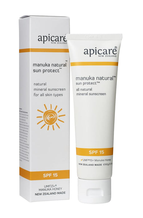 Apicare Manuka Natural Sun Protect Moisturiser (90g)