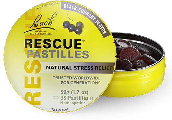 Rescue Pastilles Blackcurrant Flavour