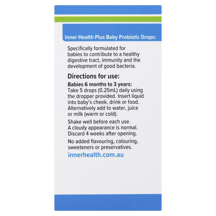 Inner Health Plus Baby Probiotic Drops (8ml)