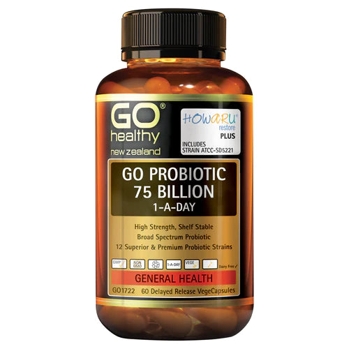 Go Healthy Go Probiotic 75 Billion 1-A-Day