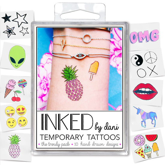 Inked by dani - Temporary Tattoos