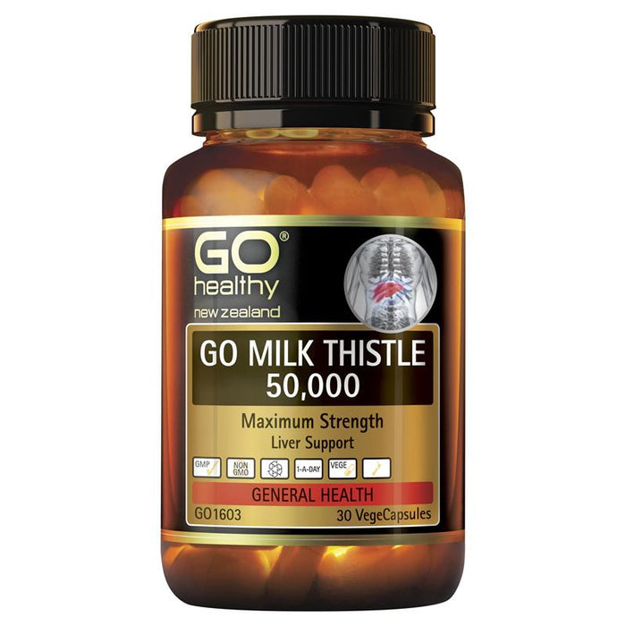 GO Healthy Milk Thistle 50000 (30 vcaps)