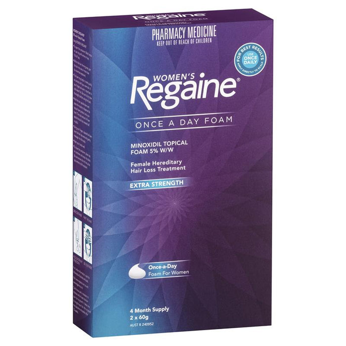 Regaine For Women Extra Strength Foam 4 Months Supply
