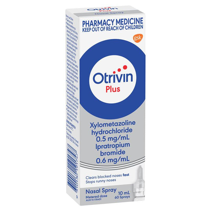 Otrivin Plus Adult Nasal Spray