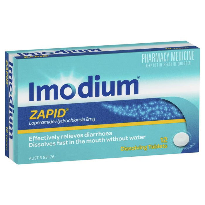 Imodium 2mg Zapid Tablets