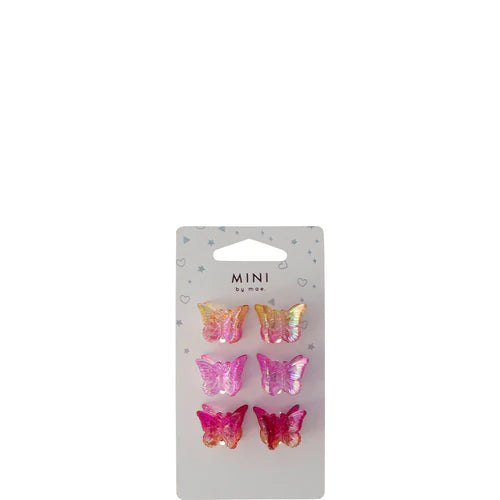 Mini By Mae Butterfly Clips Dusk (6)