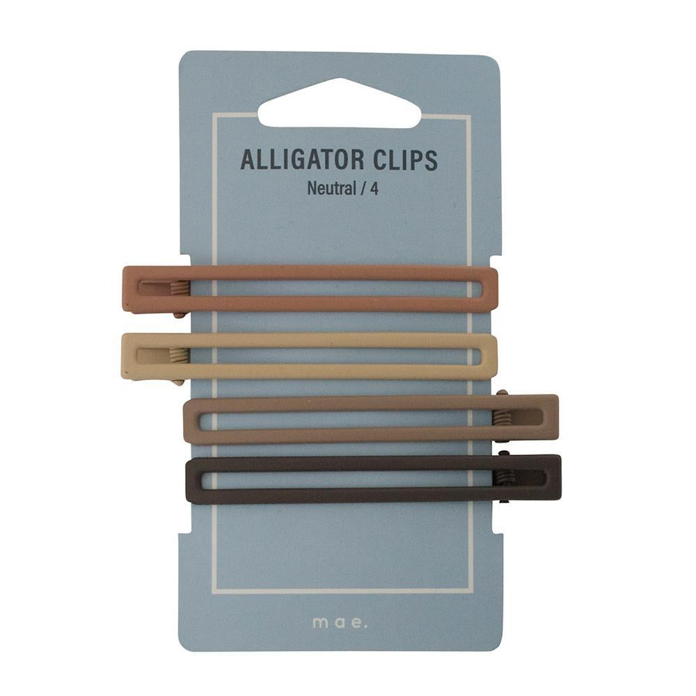Mae Neutral Alligator Clips 4s — Kiwi Chemist