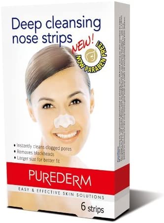 Purederm Deep Cleansing Nose Pore Strips (6 strips)