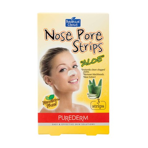 Purederm Nose Pore Strips - Aloe Extract (6 strips)