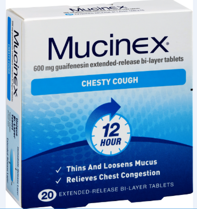 Mucinex Chesty Cough Tablets