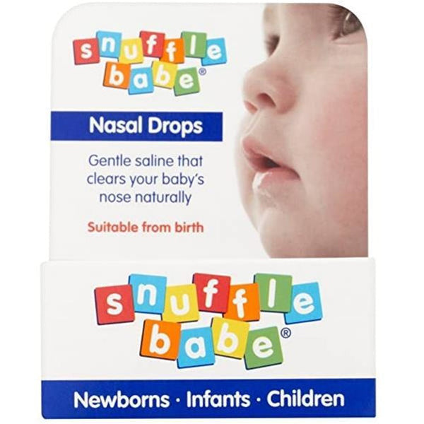 Snufflebabe Saline Nasal Drops 10ml