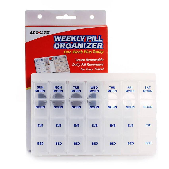 Acu-Life Weekly Pill Organizer
