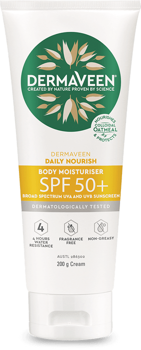 DermaVeen® Daily Nourish Body Moisturiser SPF50+