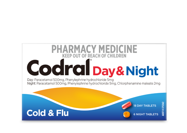 Codral Day & Night Tablets