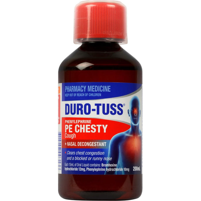 Duro-Tuss PE Chesty Cough Syrup (200ml)