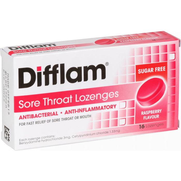 Difflam Sore Throat Lozenge Orange