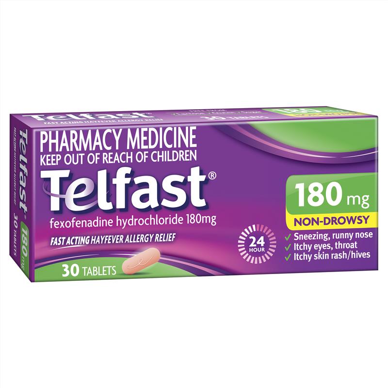 Telfast 180 mg Tablets — Kiwi Chemist