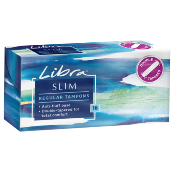 Libra Slim Regular Tampons 16s