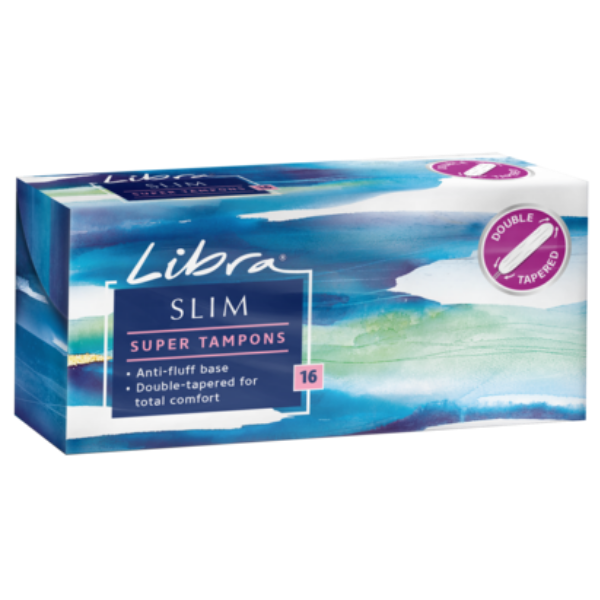 Libra Slim Super Tampons 16s