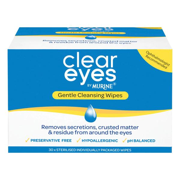 Clear Eyes Gentle Cleansing Wipes