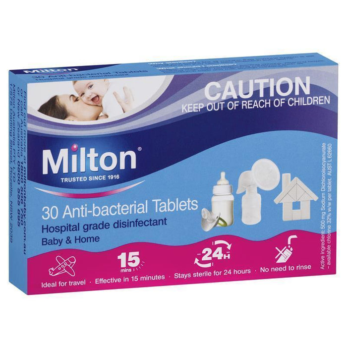 Milton Anti-bacterial Tablets 30s