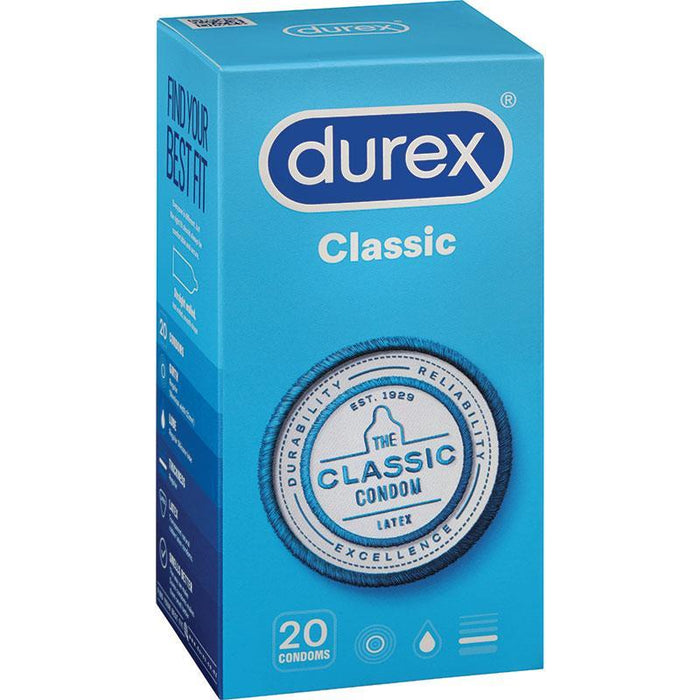 Durex Classic Condom 20s
