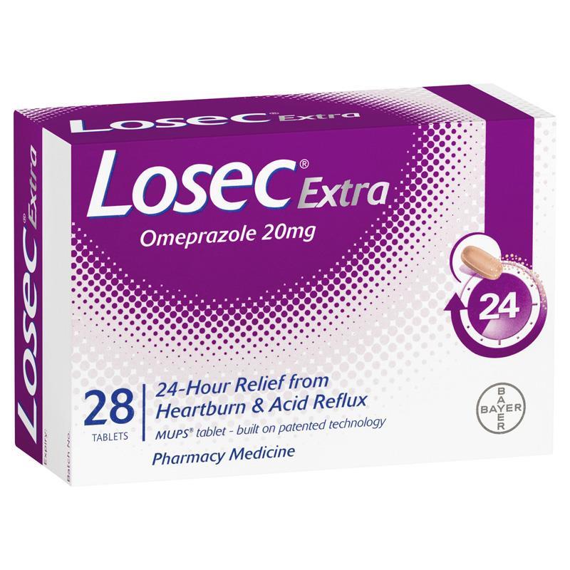 Losec Extra Tablets 28s — Kiwi Chemist