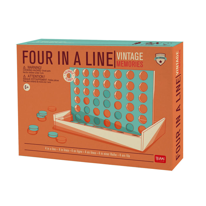 Vintage Memories Four In A Line - Connect Four