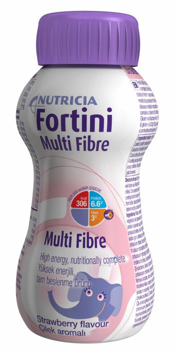 Fortini Multi Fibre Liquid Food Strawberry 200mL