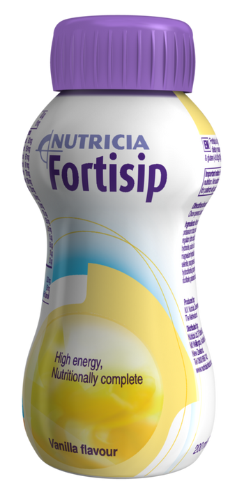 Fortisip Drink Vanilla 200mL/bottle [order 24 bottles = 1 outer]