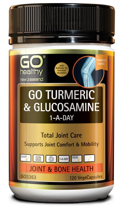 Go Healthy Go Turmeric & Glucosamine 1-A-Day Capsules