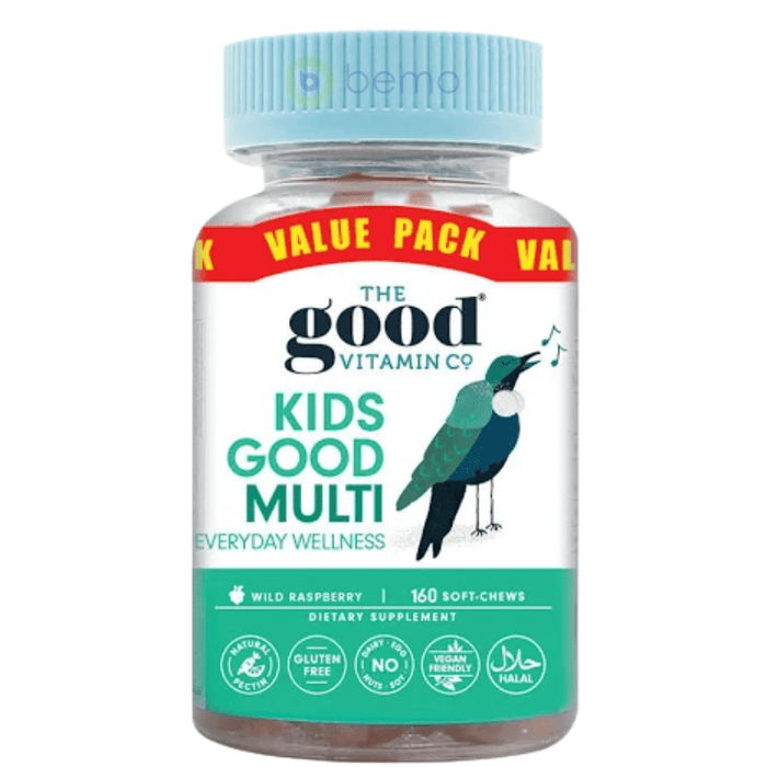 The Good Vitamins Kids Multivitamin Supplements