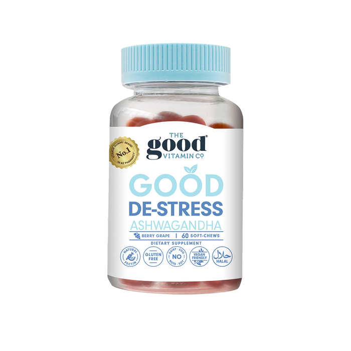 The Good Vitamins De-Stress Ashwagandha (60 soft-chews)
