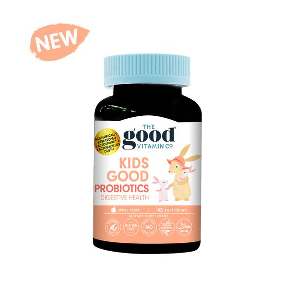 The Good Vitamins Kids Probiotic Supplements (45 soft-chews)