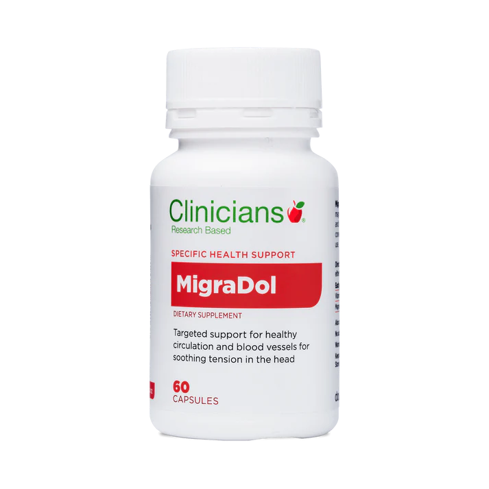 Clinicians Migradol (60 caps) — Kiwi Chemist
