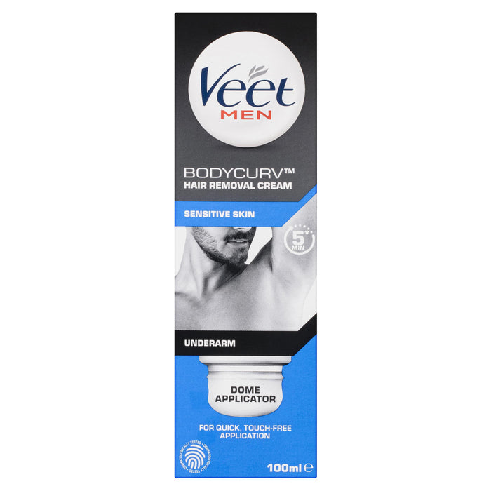 Veet Men Body Curve Hair Removal Cream Sensitive Skin (100ml)