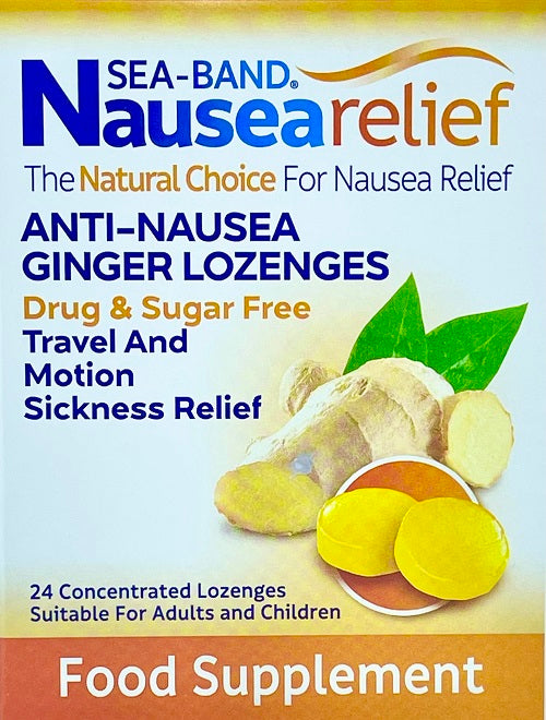 Seaband Anti-Nausea Ginger Lozenge