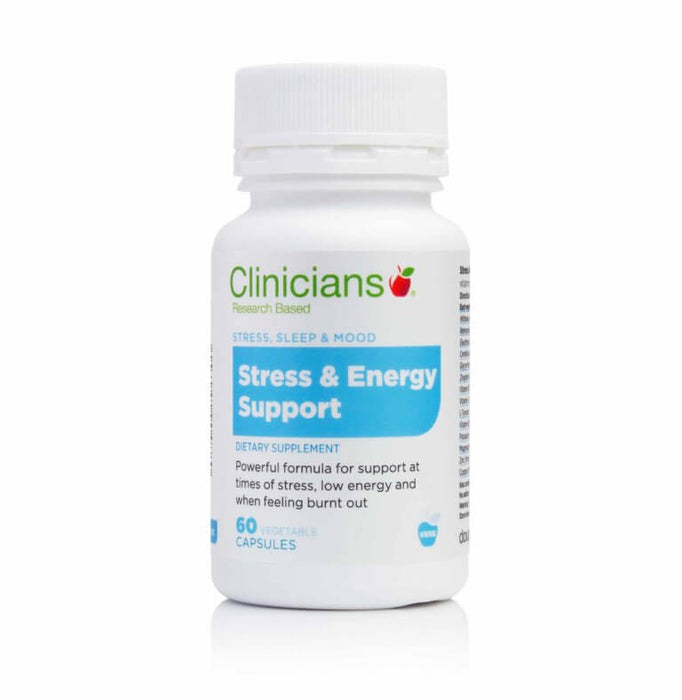 Clinicians Stress & Energy Vege Capsules