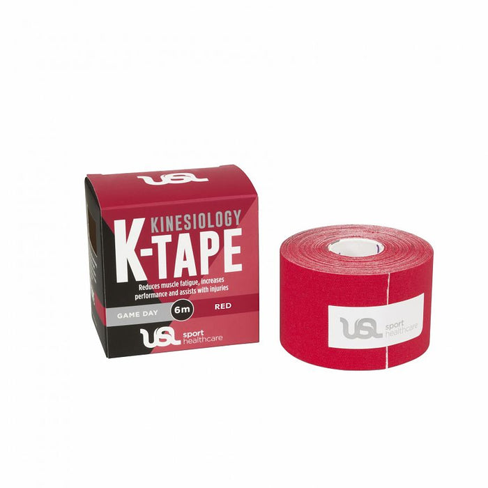 USL Kinesiology K-Tape Red 6m